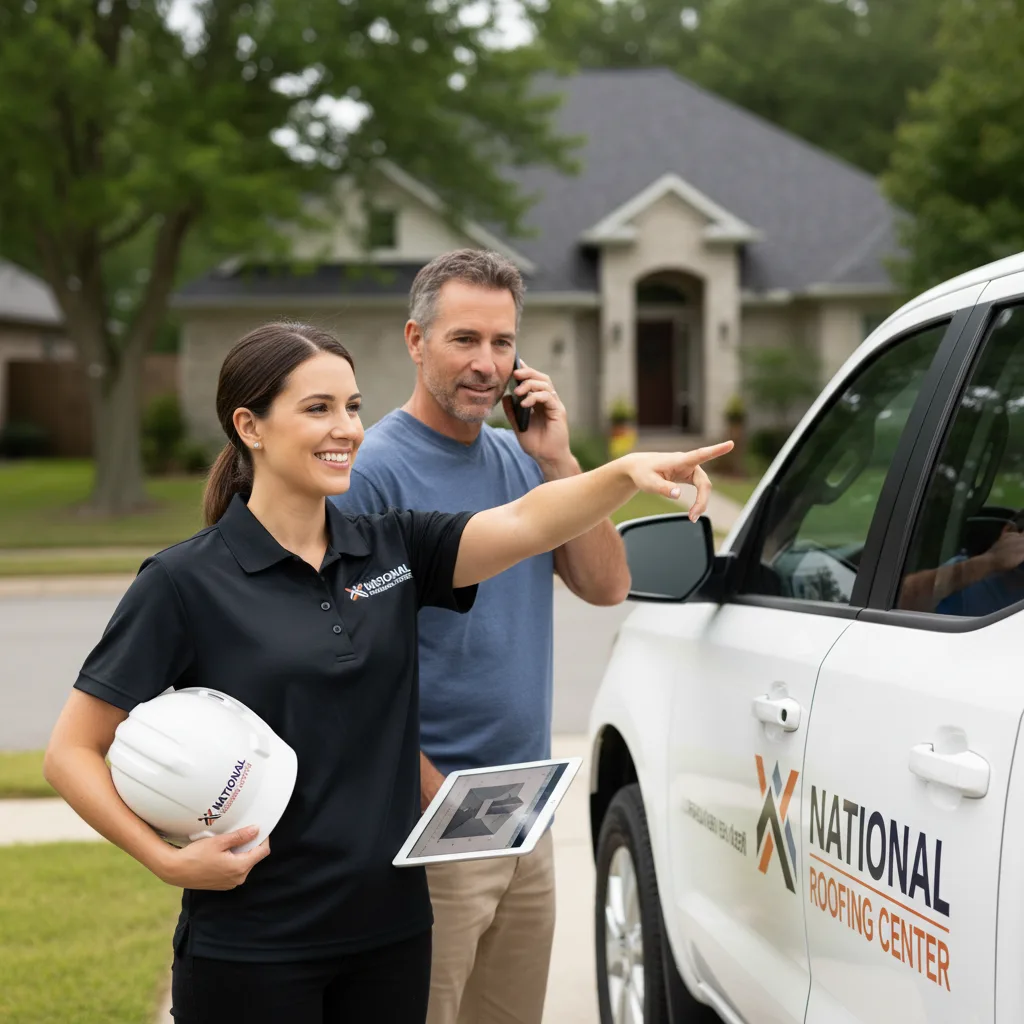 National Roofing Center customer support in Jumping Branch